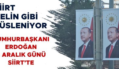 Cumhurbaşkanı Erdoğan 4 Aralık’ta İlimize Teşrif Edecek