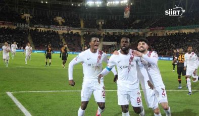 Spor Toto Süper Li̇g: A. Hatayspor: 4 – Galatasaray: 2 (Maç Sonucu)