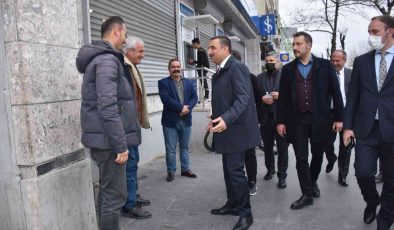 Siirt Valisi Hacıbektaşoğlu esnaf ve vatandaşları ziyaret etti