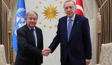 Erdoğan ve Guterres, Rusya-Ukrayna krizini değerlendirdi