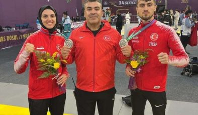 Brezilya’daki olimpiyatlarda Meram Belediyespor’dan 2 gümüş madalya