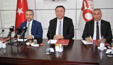 Elazığ’da, Kırgızistan-Türkiye İş Fırsatları Toplantısı yapıldı