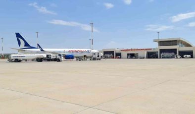 Şerafettin Elçi Havalimanı Nisan ayında 22 bin 483 yolcuya hizmet verdi
