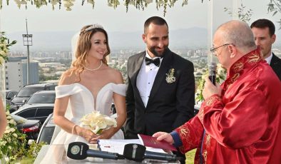 Başkan Ergün kızının nikahını kıydı