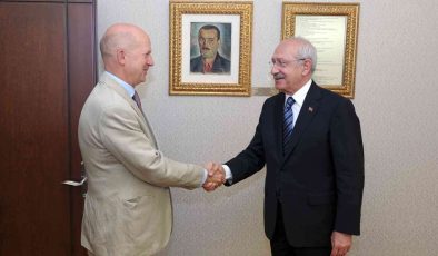 CHP Genel Başkanı Kılıçdaroğlu, Birleşik Krallık Büyükelçisi Chilcott’u kabul etti