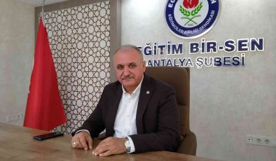 Eğitim Bir Sen Antalya Şube Başkanı Miran: “Tazminat yansıtma oranları iyileştirilmeli”