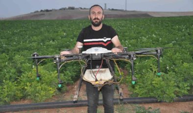 Mardin Ovası’nda 20 bin dönüm arazi dron ile ilaçlandı: 2 milyon 800 bin liralık tasarruf
