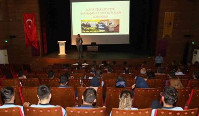 Van Büyükşehir Belediyesi zabıtalara mevzuat semineri