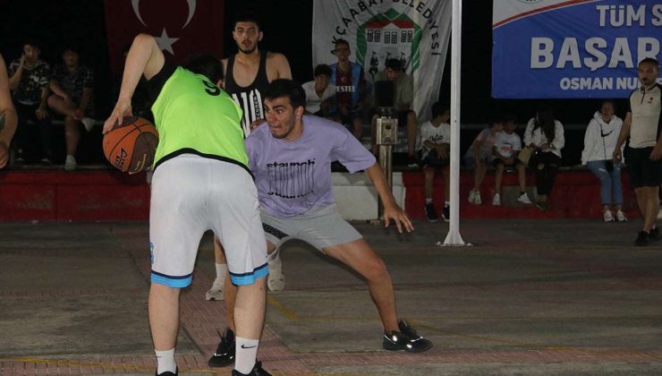 Akçaabat’ta 3×3 sokak basketbol turnuvası sona erdi