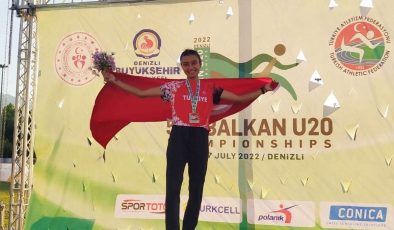 Kütahyalı Atlet Sıla Ata, Balkan Şampiyonu