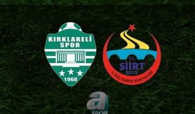 Kırklarelispor – Siirt İl Özel İdaresi maçı ne zaman, saat kaçta ve hangi kanalda? | Ziraat Türkiye Kupası