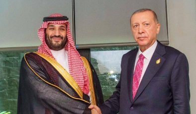 Erdoğan, Prens Selman’la görüştü