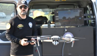 Samsun’da dronlar polisin en büyük destekçisi